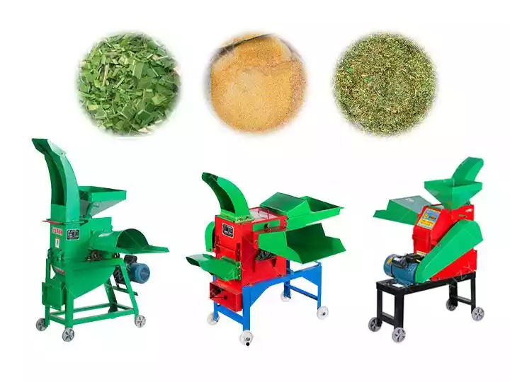 Combined grass grain crusher丨chaff cutter grinder machine
